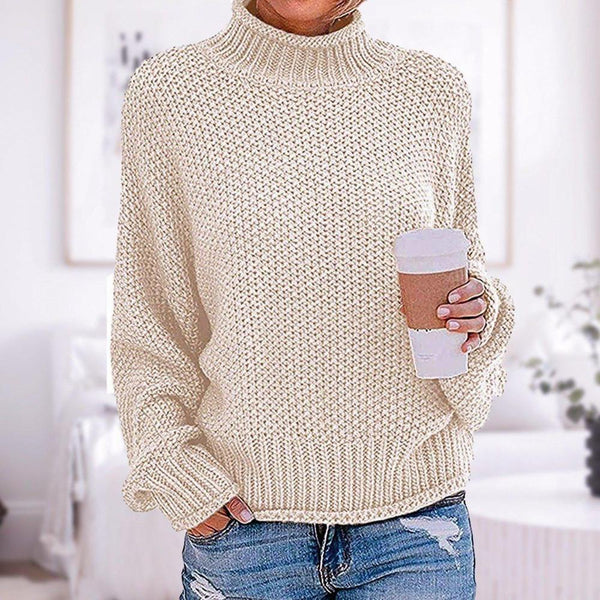 iForgirls Basic Plain Long Sleeve Sweater